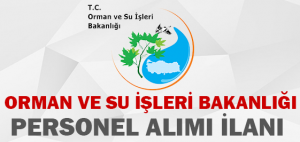 Orman Genel Müdürlüğü 2015-2016 Personel Alımı