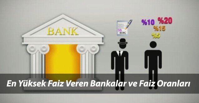 En Yüksek Faiz Veren Bankalar 2023 Yılı Güncel Mevduat Faiz Oranları