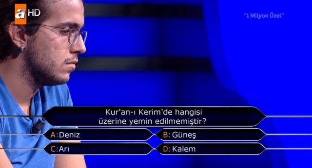 Kuranı Kerimde hangi şey üzerine yemin edilmemiştir?